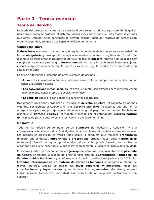 Ejemplo · Teoría esencial por subtema