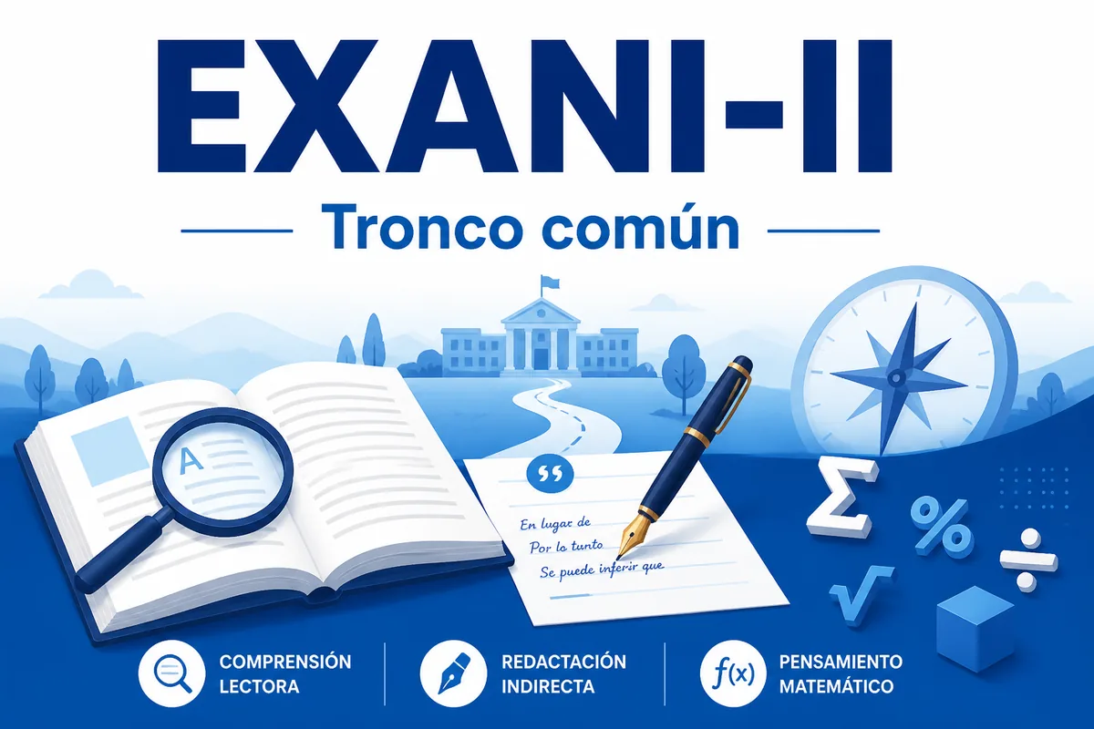 Temario EXANI-II de Tronco común (Examen de admisión)